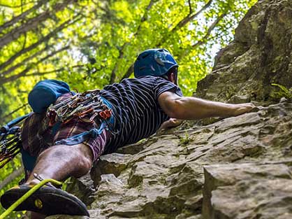 De nombreux sites exceptionnels pour l'escalade dans le Gard